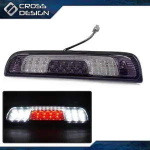 CROSSDESIGN Fit For 2014-2018 Chevy Silverado Gmc Sierra 1500 LED 3Rd Brake Light Cargo Lamp