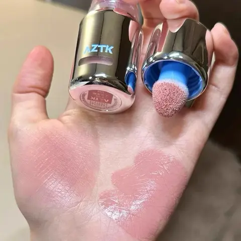 Aztk Liquid Blush Cheek Stain Moisturizing Hydrating Moisture Long-Lasting Natural Glow Cheeks Water Dew Finish Glowing Makeup Korean Makeup Authentic Original Beauty Cosmetics