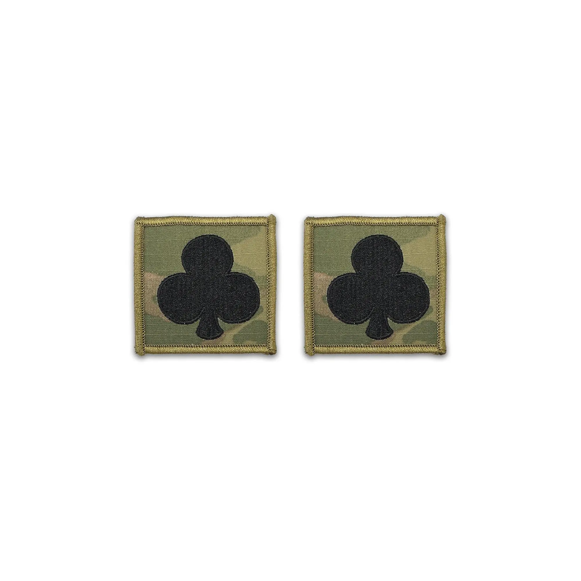 U.S. Army 327th Infantry Club OCP Helmet Patch (pair)