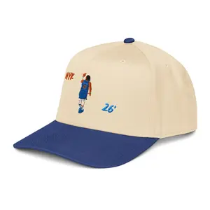 New York Knicks Basketball Brunson Embroidery Cap, Streetwear A-Frame Adjustable Hat, Sports Fan Curved Brim Baseball Cap, Casual Game Day Headwear, Unisex Basketball Gift