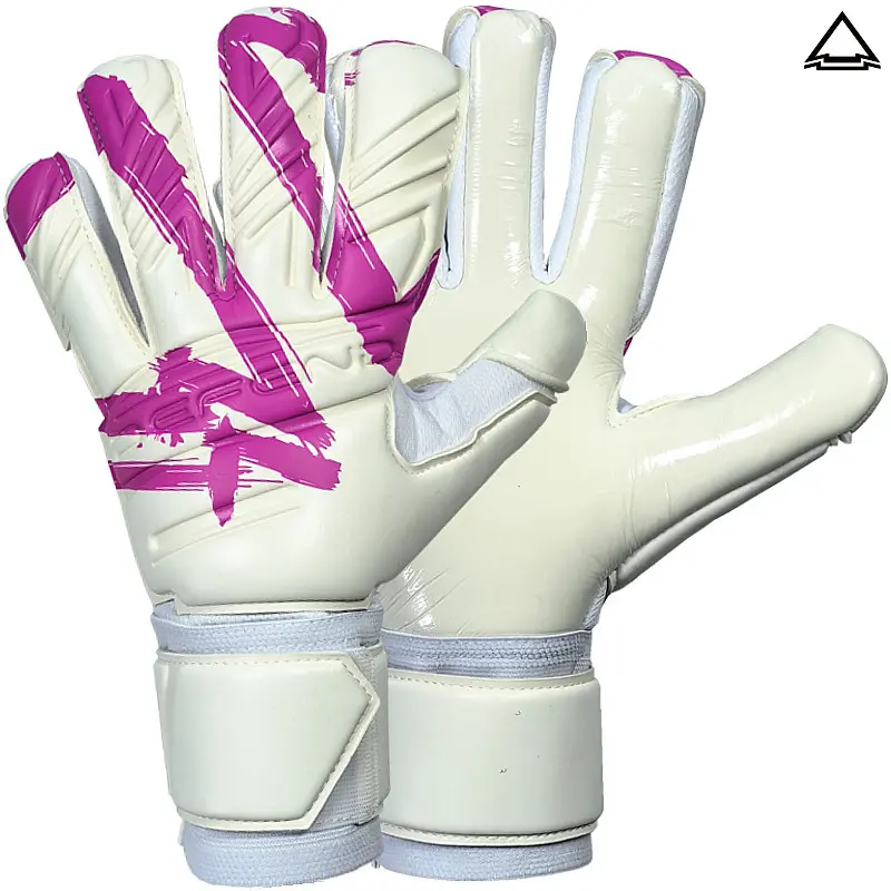 DEFEND CSS7 Unisex Adult Soccer Goalkeeper Gloves - 1 Pair, Full Latex Nylon Rubber Anti-Slip Grip Palm, Breathable Mesh Back, All Weather Mudready Control, Match/Train Use, Family-Friendly Design, Multi-Size Soccer Gear, Football Equipment