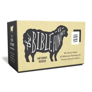 The Bible Is Funny Card Game: The Party Game of Hilarious Pairings for Verses Out of Context -- Anthony Russo - Board Games