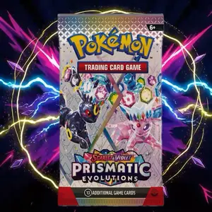 Prismatic Evolutions Single Booster Pack (LIVE RIP)