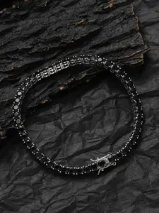 Elegant Tennis Bracelet Set, Copper Inlaid Zirconia Chain, Available in 3mm, 4mm & 5mm Sizes, Perfect for All Seasons, Cz Bling