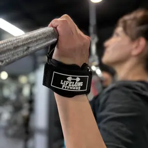 Lifelong Fitness - Lifting Straps - Durable Grip Support & Hand Protection - Ideal for Powerlifting, Bodybuilding, CrossFit, Olympic Weightlifting - Hold More, Do More!