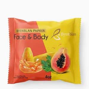FACE AND BODY SOAP PAPAYA (pack of 3 set)