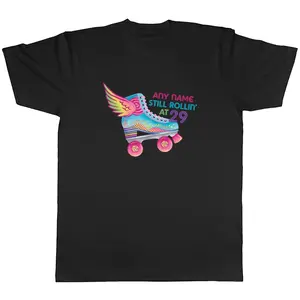 Personalised Any Name Still Rollin' at Any Age Mens T-Shirt Tee Gift Top