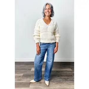 The Allie from Risen: High-Rise Double Button Slouchy Baggy Denim