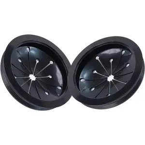 Garbage Disposal Splash Guard Sink Baffle, 3-1/8 Inch   Disposer  Accessories, Multi-function Drain Plugs for Garbage Disposals, Suitable for  , Whirlaway and  Models (2/Pack)