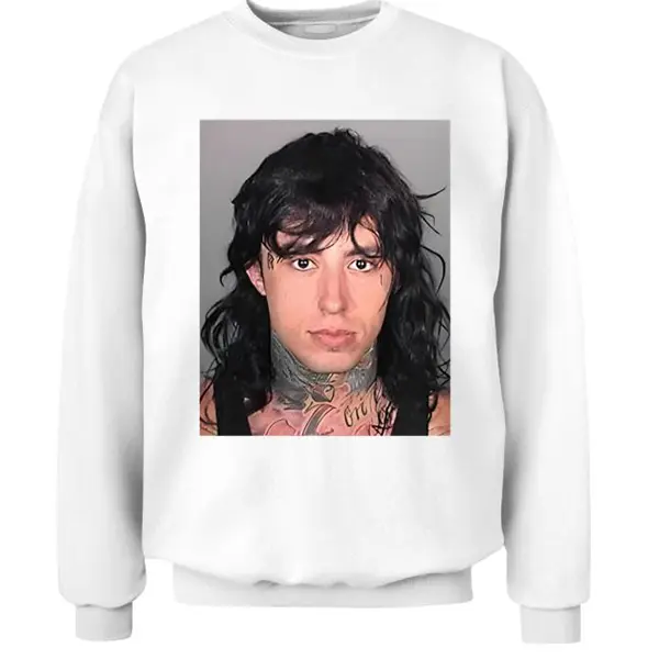 Ronnie Radke Mugshot T-Shirt Collection Tshirt Casual Clothing