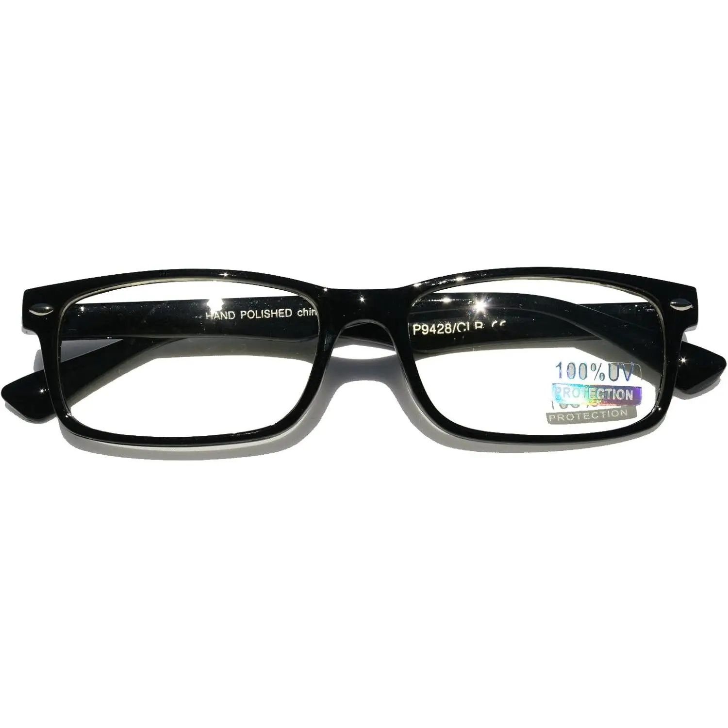 Casual Fashion Horned Rim Rectangular Frame Clear Lens Eye Glasses Casual Fashion Horned Rim Rectangular Frame Clear Lens Eye Glasses