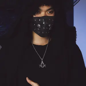 FaithHeart Masonic Pendant Necklace for Freemason