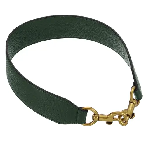 Dark Green, Deep Gold Buckle