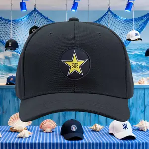 Rockstar Energy Drink Star Logo Snapback Hat Cap baseball cap hat Retro Fun Truck Driver Baseball Hat Snapback Trucker