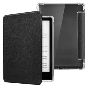 Transparent Shockproof Magnetic Case for 7-Inch Kindle Paperwhite 12th Edition, Clear Protective Cover for Kindle Colorsoft Signature Edition
