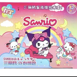 Sanrio Bandai Trading Cards — 1 Random Pack Featuring Sanrio Characters in Vibrant Designs for Collectors