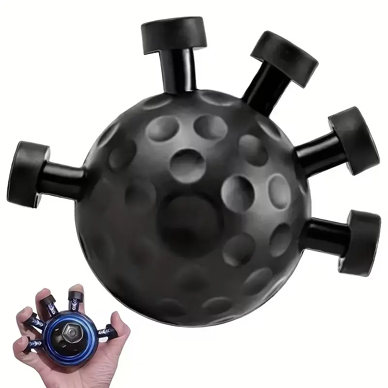 Finger Grip Strengthener, Hand Exercise Ball, Hand Grip Exerciser for Guitar, Rock Climbing, Sports Training, Home Workout Equipment, Durable Muscle Trainer, Hand Grips For Strength Training, 44-99 Lbs Adjustable