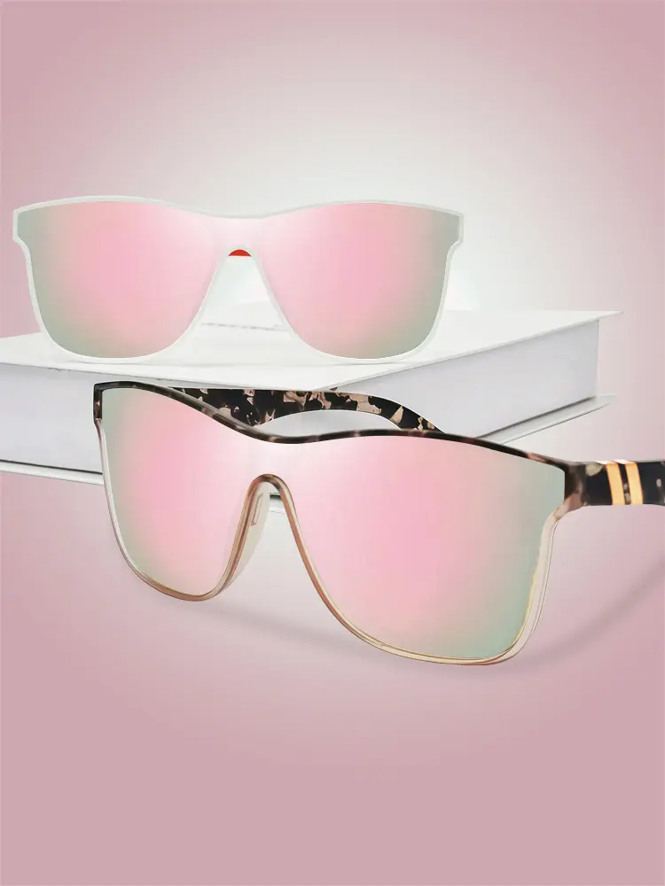 2 Pair Tortoise Shell Pattern Flat Top Sunglasses for Women, Sun Protection Sunglasses for Men, Trends 2026 for Outdoor Activities Back To School Fall Streetwear Mascs