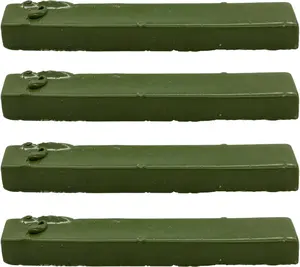 Green DOP Wax Fit for Lapidary Cabachon Forming Cutting and Polishing Versatile 4 Packs