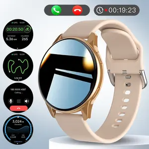 Smartwatch - Wireless Call & Message Notification, Pedometer & Calorie Tracking, Multiple Sports Modes for Hiking/Running/Camping, Weather Forecast, Wireless Connection, Outdoor Enthusiasts’ Choice