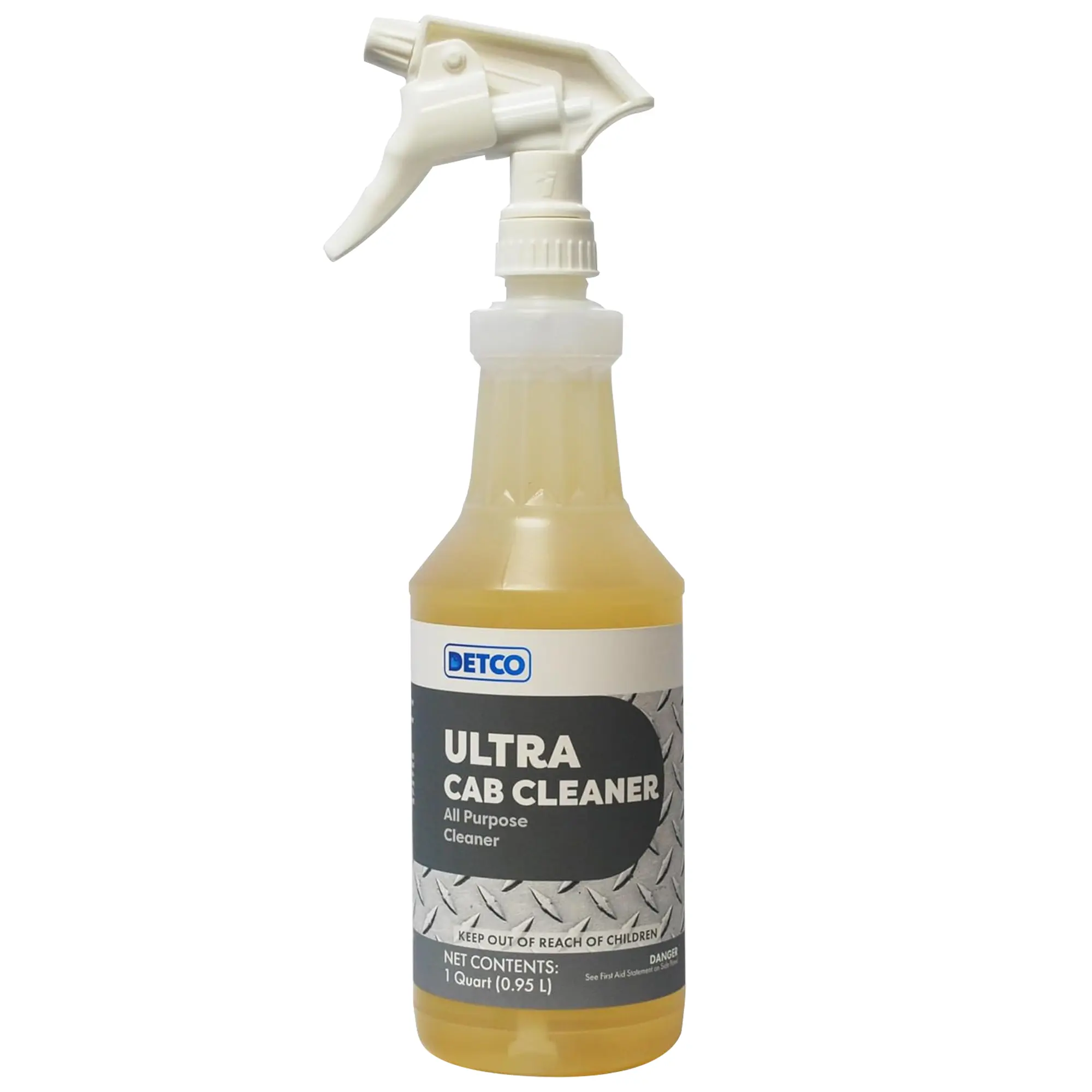 DETCO Ultra Cab Cleaner - All Purpose Stain Remover with Easy-to-Use Extra Cleaning & Heavy-Duty Formulas for Vehicles, Trucks, Industrial Cars