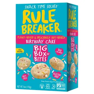 Birthday Cake Big Box of Bites - Perfect for Snacking and Celebrations