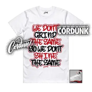 Unisex T-shirt to match Jordan 5 Fire Red Black Tongue White Varsity University Bred - DIFF. 100% Cotton for Casual Wear. Comfortable Summer Unisex T-Shirt to match Jordan Sneaker. Streetwear Style. urban outfitters