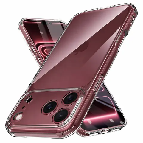Clear Case For iPhone 18 Pro Max 17 Air 16 15 14 Plus 13 12 11 XS XR SE, [Crystal Clear] Slim Soft TPU Case Shockproof Anti-Scratch Protective Cover