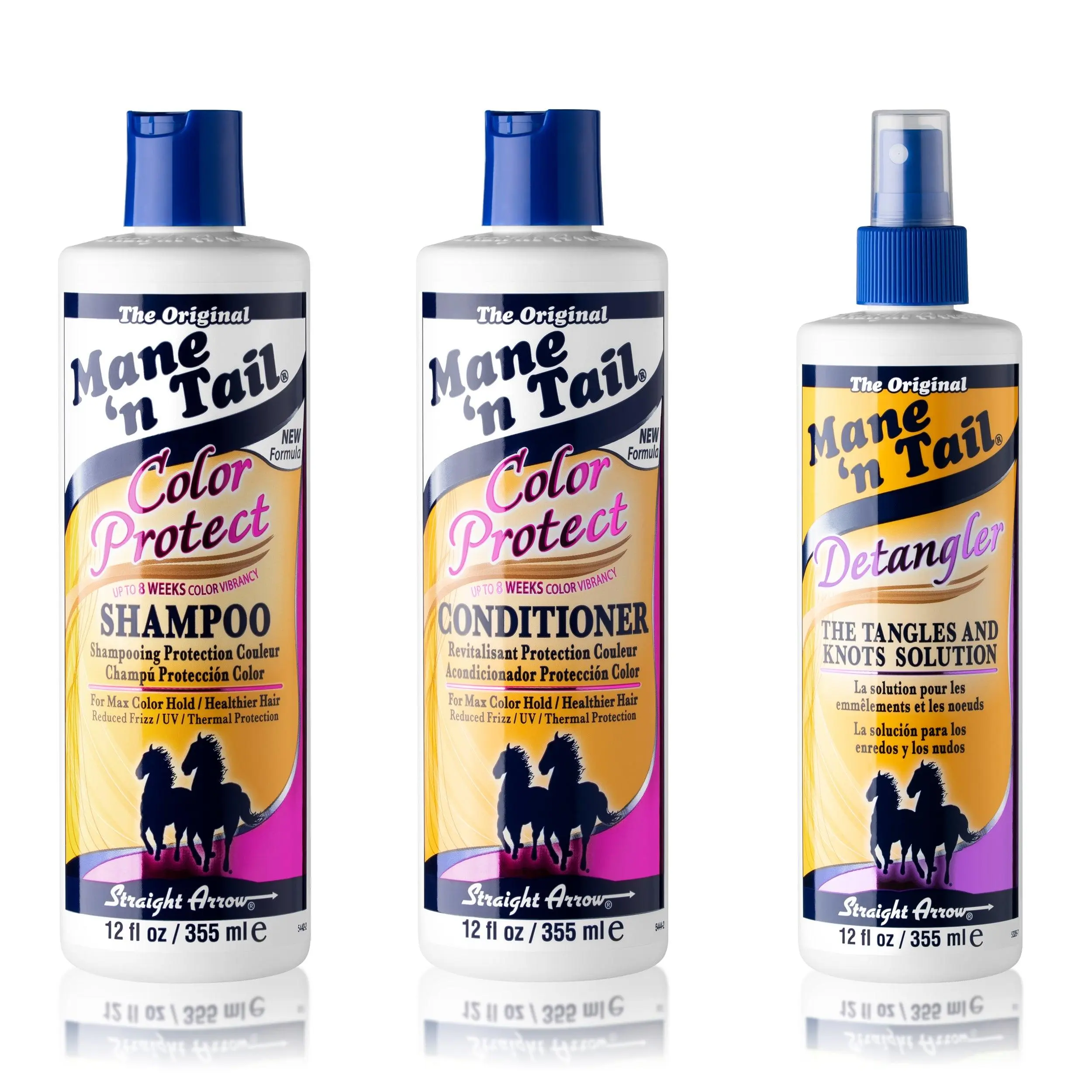 Color Protect Shampoo & Conditioner Plus Detangler Set Color Protect Shampoo & Conditioner Plus Detangler Set