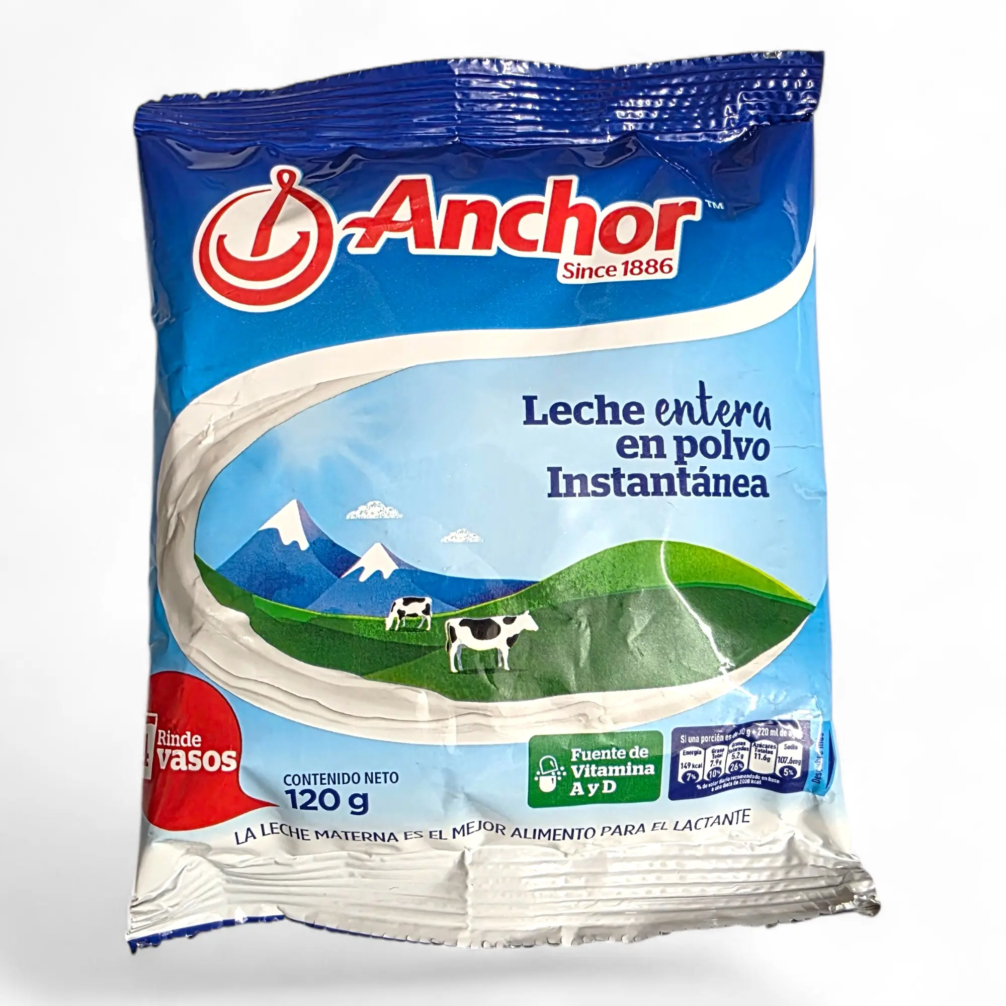 Leche Anchor 120g Powdered Milk, High in Protein and Calcium