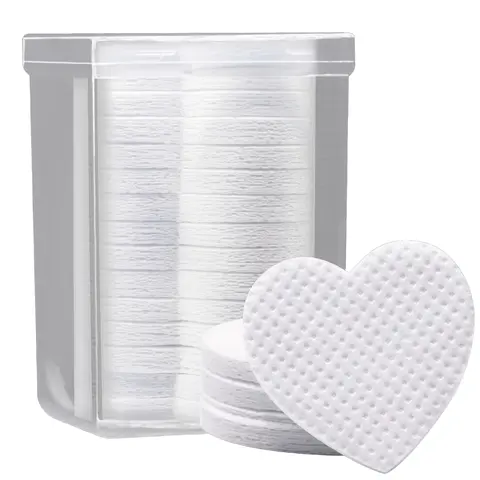 200pcs Makeup Remover Cleansing Pads, Essential Eyelash Care & Beauty Tools, Perfect for Daily Use, Must-Have Cosmetic Accessories