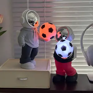 Dreamy Planet Astronaut Night Light USB Rechargeable Bluetooth-compatible Speaker, Multifunction Desktop Decorative Ambient Lamp, Birthday Gift, Home Decoration