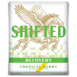 SHIFTED Recovery Post Workout Powder - EAAs, Whey Isolate & Tart Cherry Powder for Faster Muscle Recovery & Reduced Soreness