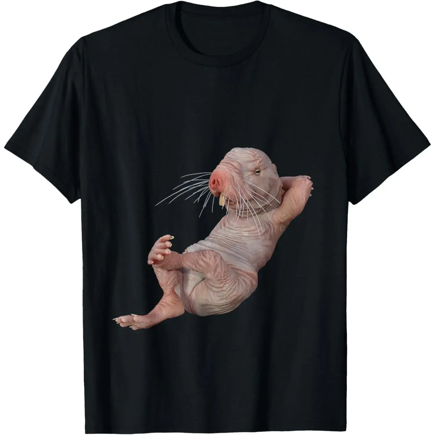 Live Weird Funny Naked Mole Rat Strange Animal Case T-Shirt Golf Gift T-Shirt For Men And Women