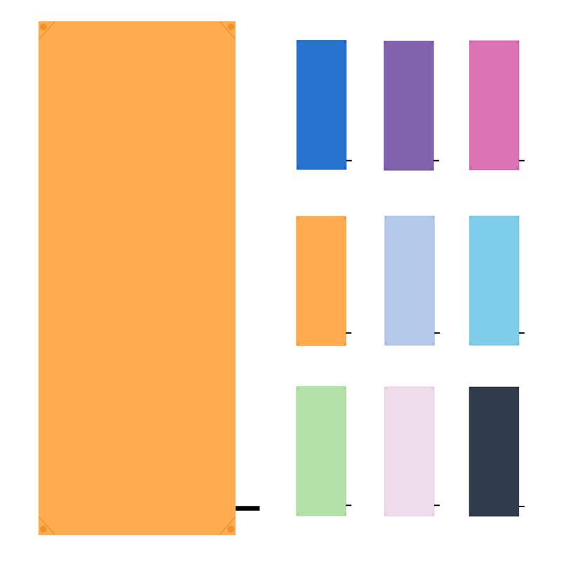 Magnetic Bath Towel Extra Large Quick-Drying Beach Towel Double-Sided Velvet Soft Portable Travel 4-Corner Magnets 520G Load