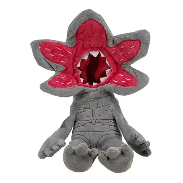 Cartoon Character Plush Dolls - 3D Animal Stuffed Toys with Plush Fabric, Adorable Design, How to Train Your Dragon Toothless, Demogorgon, Yelakey, Jesus, Conejo Figures, Kids Halloween Gifts, Cute Collectibles