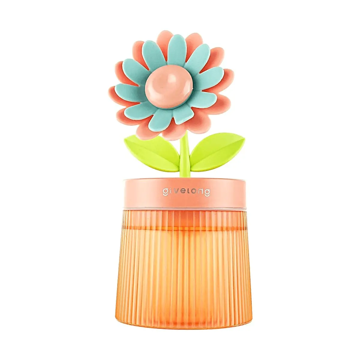 Golden Lion Sunflower Humidifier, USB Mini Desk Humidifier for Home & Office, Pink, 9.6x9.6x20CM Golden Lion Sunflower Humidifier, USB Mini Desk Humidifier for Home & Office, Pink, 9.6x9.6x20CM
