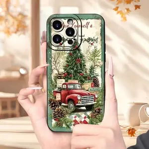 Christmas Gift Design Phone Case, Shockproof Full Protection Cover for iPhone Models 11 to 17 Pro Max Plus Air, Perfect Present