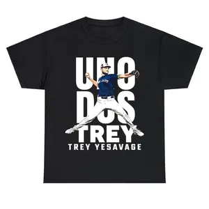 Vintage Toronto Trey Yesavage Uno Dos Trey T-Shirt, Trey Yesavage Shirt, Canadian Baseball Shirt, Baseball Vintage Tee, Toronto Player Shirt