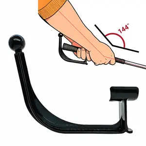 Golf Swing Training Aid, 144 degree Wrist Hinge Trainer, Correct Posture & Form, Enhances Power & Distance, Assists Grip, Eliminates Casting & Flipping