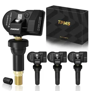 PUMBOAT TPMS GM Pre-Programmed Tire Pressure Monitoring Sensor Compatible with Chevrolet/Chevy GMC Buick Cadillac Since 2007.Dual-Axis 360°Full Coverage 2026 New Upgraded TPMS Sensor Set of 4