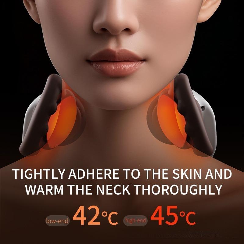 Neck MASSager, with heating function, deep tissue massage, pain relief, shoulder and back MASSager, neck and back acupressure Massager, 2026 (upgrade edition), lightweight and portable, ideal gift choice.