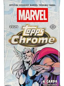 Topps Chrome Marvel Hobby Pack 2025