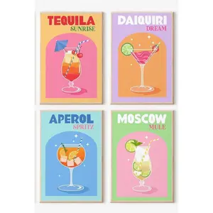 Wine 5D Diamond Painting Art Set,DIY Full Diamond Point Crystal Craft Set for Beginners,Home Wall Decoration Gifts 1/2/3/4/6 Pieces