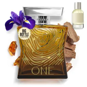 Eternal One - Inspired by Iconic Woody Sandalwood Perfume - 3.4 oz (100ml) - EDP - Long-lasting - Clean Ingredients - Unisex Perfume for Men & Women - 2000 sprays per bottle