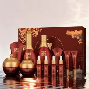 12-Piece K-beauty Meijia Xiu Luxury Skincare Regimen - Peptide-Infused Set for Intense Hydration & Revitalization, An Elite Gift for Her