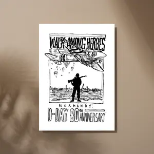 D-Day 80th Anniversary Commemorative Print