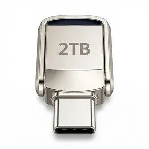 2TB USB Flash Drive USB 3.2 Type-C High Speed Memory Stick for iPhone Android PC | Portable Thumb Drive, Plug & Play External Storage