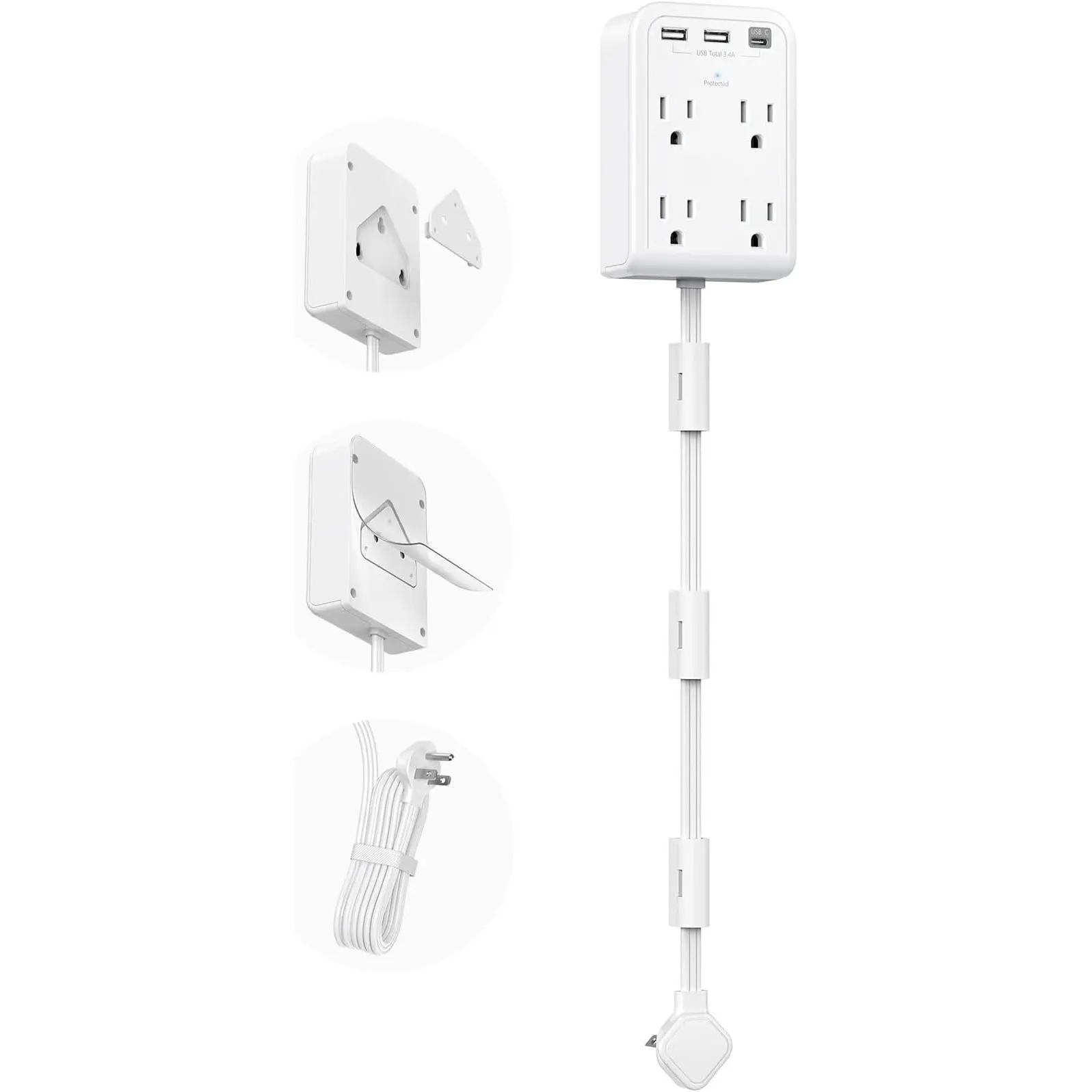 2 FT+4 Outlets