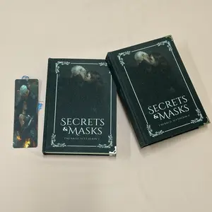 Secrets and Masks Dramione Hardcover Book Set, 2 Book Combo, Dark Romance Fanfic Collector Edition with Bookmark